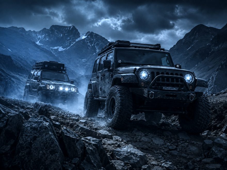 4x4 e trilha